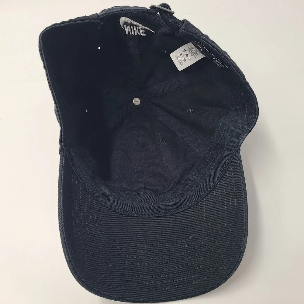 Nike Hat Strapback Black White Just Do It Heritage86 1Size Casual Dad Cotton Men